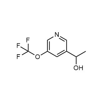 1-(5-(Trifluoromethoxy)pyridin-3-yl)ethan-1-ol|CS-0614865
