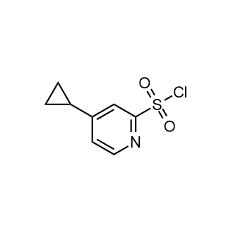 4-Cyclopropylpyridine-2-sulfonyl chloride|CS-0614892