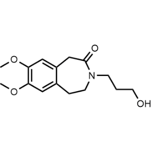 3-(3-Hydroxypropyl)-7,8-dimethoxy-1,3,4,5-tetrahydro-2H-benzo[d]azepin-2-one Ivabradine Impurity|CS-0615020