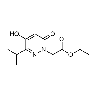 Ethyl 2-(4-hydroxy-3-isopropyl-6-oxopyridazin-1(6H)-yl)acetate|CS-0615069