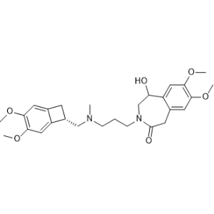 3-(3-((((S)-3,4-Dimethoxybicyclo[4.2.0]octa-1,3,5-trien-7-yl)methyl)(methyl)amino)propyl)-5-hydroxy-7,8-dimethoxy-1,3,4,5-tetrahydro-2H-benzo[d]azepin-2-one Ivabradine Impurity|CS-0615164