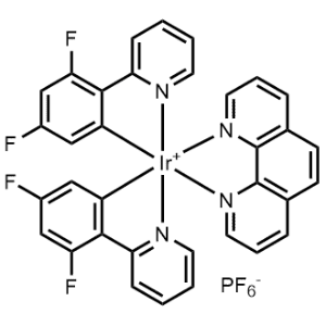Bis[3,5-difluoro-2-(2-pyridinyl-κN)phenyl-κC](1,10-phenanthroline-κN1,κN10)-, (OC-6-13)-Iridium(1+), hexafluorophosphate(1-) 1:1|CS-0615171