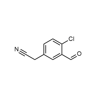 2-(4-Chloro-3-formylphenyl)acetonitrile|CS-0615206