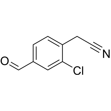 2-(2-Chloro-4-formylphenyl)acetonitrile|CS-0615207