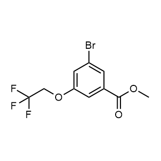 Methyl 3-bromo-5-(2,2,2-trifluoroethoxy)benzoate|CS-0615221