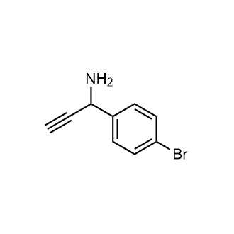 1-(4-Bromophenyl)prop-2-yn-1-amine|CS-0615251