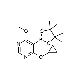 4-Cyclopropoxy-6-methoxy-5-(4,4,5,5-tetramethyl-1,3,2-dioxaborolan-2-yl)pyrimidine|CS-0615270