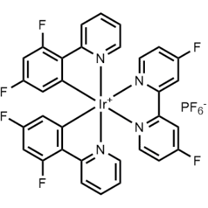 (4,4′-Difluoro-2,2′-bipyridine-κN1,κN1′)bis[3,5-difluoro-2-(2-pyridinyl-κN)phenyl-κC]-, (OC-6-33)-Iridium(1+), hexafluorophosphate(1-) 1:1|CS-0615341