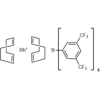 Rhodium(1+), bis[(1,2,5,6-η)-1,5-cyclooctadiene]-, tetrakis[3,5-bis(trifluoromethyl)phenyl]borate(1-) 1:1|CS-0615364