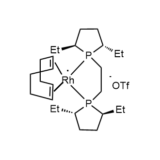 1,2-Bis((2S,5S)-2,5-diethylphospholano)ethane(cyclooctadiene)rhodium(I) trifluoromethanesulfonate|CS-0615386
