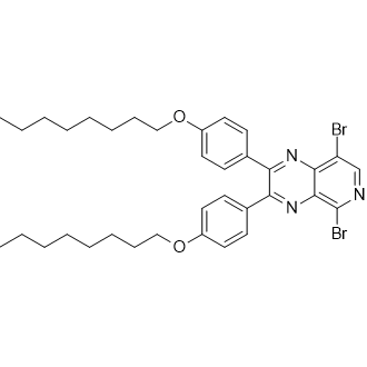 5,8-Dibromo-2,3-bis(4-(octyloxy)phenyl)pyrido[3,4-b]pyrazine|CS-0615637