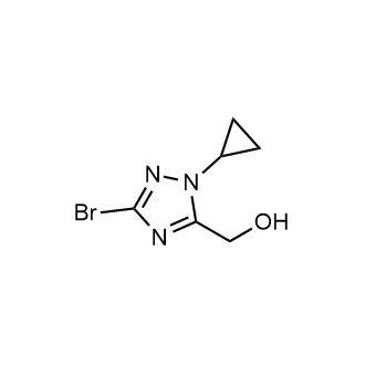 (3-Bromo-1-cyclopropyl-1H-1,2,4-triazol-5-yl)methanol|CS-0615705