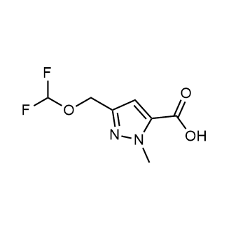 3-((Difluoromethoxy)methyl)-1-methyl-1H-pyrazole-5-carboxylic acid|CS-0616011