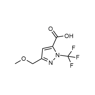 3-(Methoxymethyl)-1-(trifluoromethyl)-1H-pyrazole-5-carboxylic acid|CS-0616016