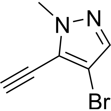 4-Bromo-5-ethynyl-1-methyl-1H-pyrazole|CS-0616161