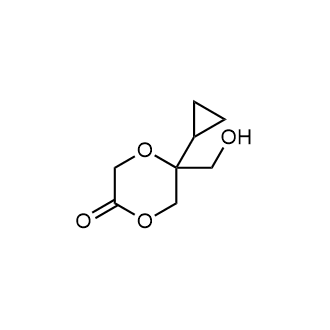 5-Cyclopropyl-5-(hydroxymethyl)-1,4-dioxan-2-one|CS-0616230