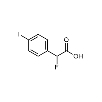 2-Fluoro-2-(4-iodophenyl)acetic acid|CS-0616239