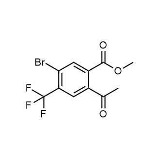 Methyl 2-acetyl-5-bromo-4-(trifluoromethyl)benzoate|CS-0616276