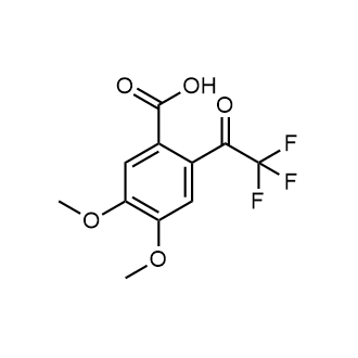 4,5-Dimethoxy-2-(2,2,2-trifluoroacetyl)benzoic acid|CS-0616280