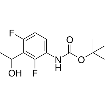 tert-Butyl (2,4-difluoro-3-(1-hydroxyethyl)phenyl)carbamate|CS-0616283