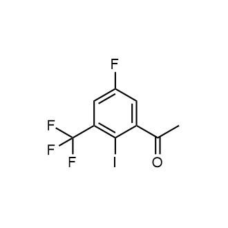 1-(5-Fluoro-2-iodo-3-(trifluoromethyl)phenyl)ethan-1-one|CS-0616285
