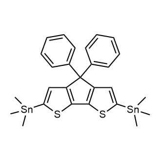 (4,4-Diphenyl-4H-cyclopenta[1,2-b:5,4-b']dithiophene-2,6-diyl)bis(trimethylstannane)|CS-0616318