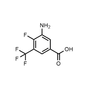 3-Amino-4-fluoro-5-(trifluoromethyl)benzoic acid|CS-0616377
