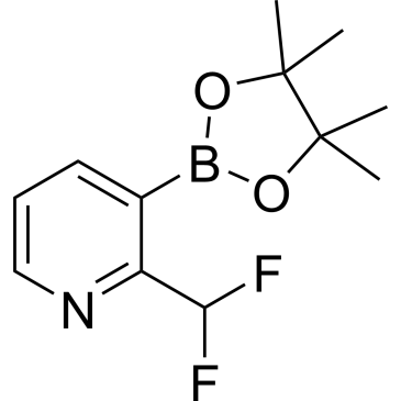 2-(Difluoromethyl)-3-(4,4,5,5-tetramethyl-1,3,2-dioxaborolan-2-yl)pyridine|CS-0616432