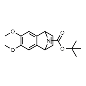 1,1-Dimethylethyl 1,4-dihydro-6,7-dimethoxynaphthalen-1,4-imine-9-carboxylate|CS-0616489