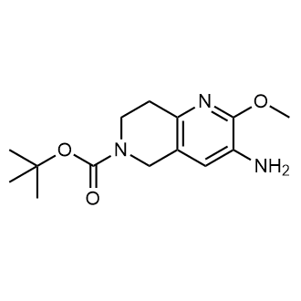 tert-Butyl 3-amino-2-methoxy-7,8-dihydro-1,6-naphthyridine-6(5H)-carboxylate|CS-0616530
