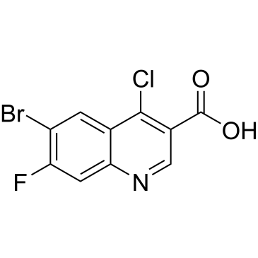 6-Bromo-4-chloro-7-fluoroquinoline-3-carboxylic acid|CS-0616575