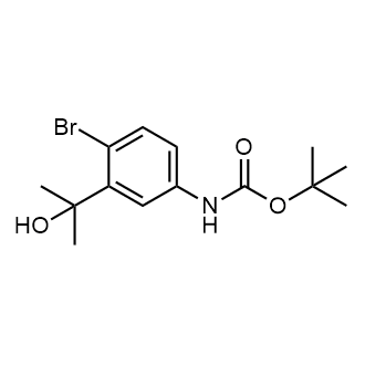 tert-Butyl (4-bromo-3-(2-hydroxypropan-2-yl)phenyl)carbamate|CS-0616666