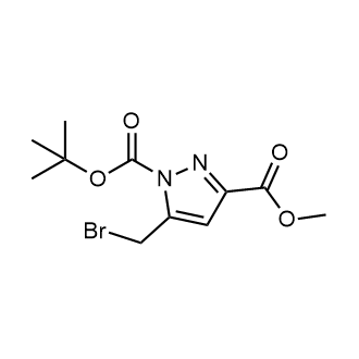 1-(tert-Butyl) 3-methyl 5-(bromomethyl)-1H-pyrazole-1,3-dicarboxylate|CS-0616764