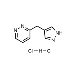 3-((1H-pyrazol-4-yl)methyl)pyridazine dihydrochloride|CS-0617039