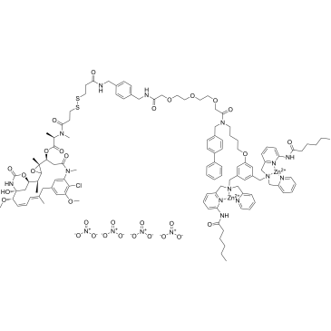 Zn-DPA-maytansinoid conjugate 1|CS-0617056