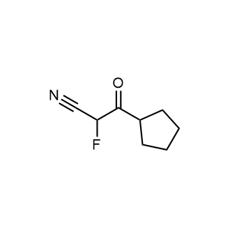 3-Cyclopentyl-2-fluoro-3-oxopropanenitrile|CS-0617183