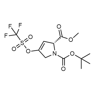 1-(tert-Butyl) 2-methyl (R)-4-(((trifluoromethyl)sulfonyl)oxy)-2,5-dihydro-1H-pyrrole-1,2-dicarboxylate|CS-0617256