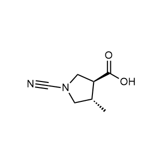(3S,4S)-1-Cyano-4-methylpyrrolidine-3-carboxylic acid|CS-0617263