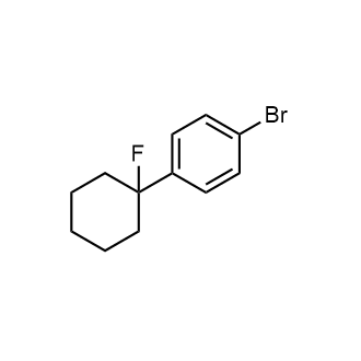 1-Bromo-4-(1-fluorocyclohexyl)benzene|CS-0617346