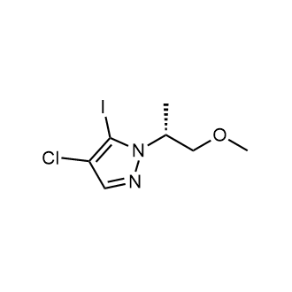 (R)-4-Chloro-5-iodo-1-(1-methoxypropan-2-yl)-1H-pyrazole|CS-0617921