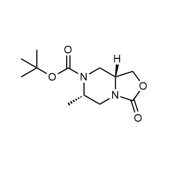 tert-Butyl (6S,8aR)-6-methyl-3-oxotetrahydro-3H-oxazolo[3,4-a]pyrazine-7(1H)-carboxylate|CS-0617965