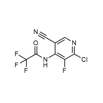 N-(2-Chloro-5-cyano-3-fluoropyridin-4-yl)-2,2,2-trifluoroacetamide|CS-0618022