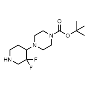 tert-Butyl 4-(3,3-difluoropiperidin-4-yl)piperazine-1-carboxylate|CS-0618141