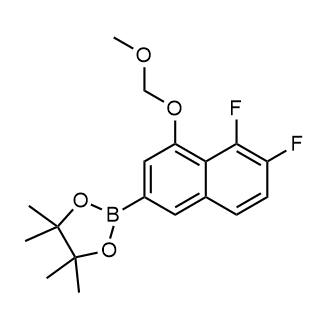 2-(5,6-Difluoro-4-(methoxymethoxy)naphthalen-2-yl)-4,4,5,5-tetramethyl-1,3,2-dioxaborolane|CS-0618201