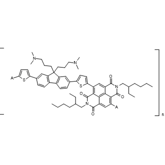 Poly[[2,7-bis(2-ethylhexyl)-1,2,3,6,7,8-hexahydro-1,3,6,8-tetraoxobenzo[lmn][3,8]phenanthroline-4,9-diyl]-2,5-thiophenediyl[9,9-bis[3-(dimethylamino)propyl]-9H-fluorene-2,7-diyl]-2,5-thiophenediyl]|CS-0618276
