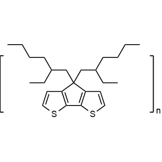 4H-Cyclopenta[2,1-b:3,4-b′]dithiophene, 4,4-bis(2-ethylhexyl)-, homopolymer|CS-0618308