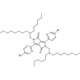 3,6-Bis(5-bromo-2-pyridinyl)-2,5-bis(2-hexyldecyl)-2,5-dihydropyrrolo[3,4-c]pyrrole-1,4-dione|CS-0618373