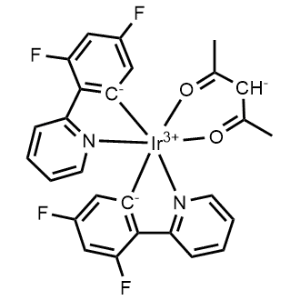 Bis[3,5-difluoro-2-(2-pyridinyl-κN)phenyl-κC](2,4-pentanedionato-κO2,κO4)iridium|CS-0618381