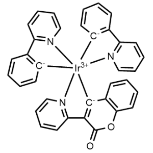 Iridium, [2-oxo-3-(2-pyridinyl-κN)-2H-1-benzopyran-4-yl-κC]bis[2-(2-pyridinyl-κN)phenyl-κC]-|CS-0618385