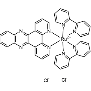 Ruthenium(2+), bis(2,2′-bipyridine-κN1,κN1′)(dipyrido[3,2-a:2′,3′-c]phenazine-κN4,κN5)-, dichloride|CS-0618424
